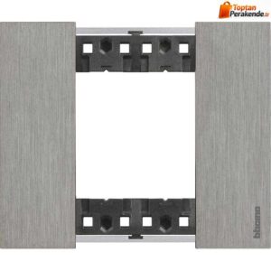 Bticino-Metal-Cerceve-2M-Celik.jpg Bticino Metal Çerçeve 2M Çelik